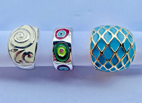 Vintage ringe kuppelring - vintage,