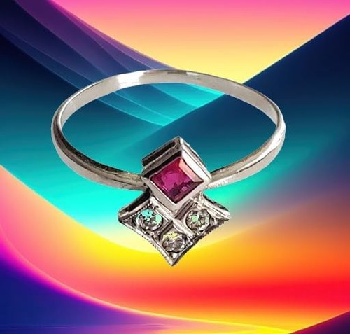 Fingerring jugendstil design - jugendstil,