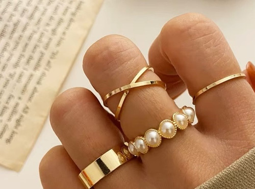 Ring ringe set mehrteilig - ringe,