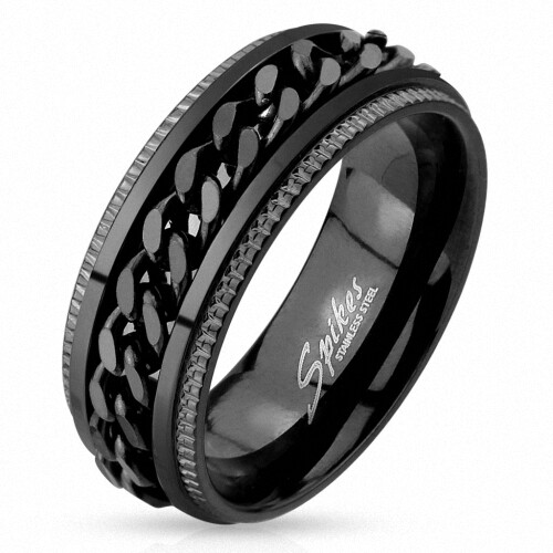 Edelstahl herren biker - edelstahl,