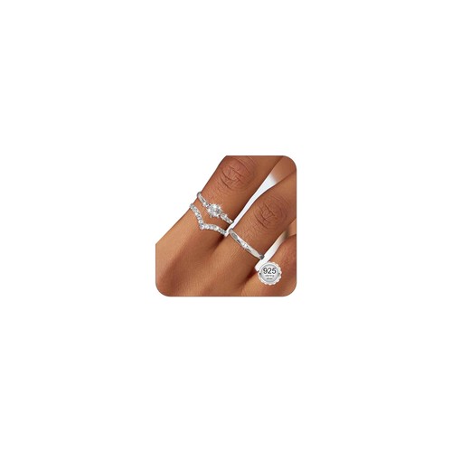 Damen ringe silber zirkonia - ringe,