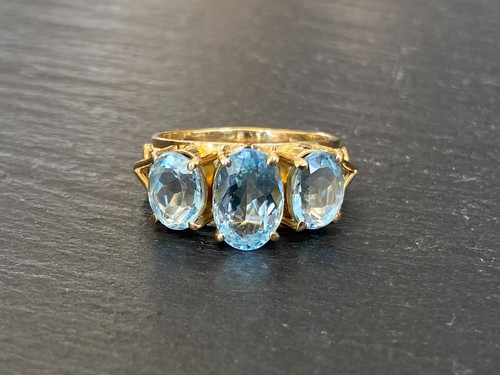 Ring gelbgold 750 18k - ring,