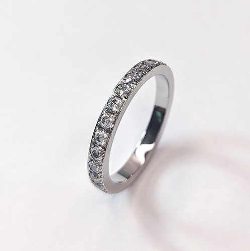Fingerring zirkonia ring - zirkonia,