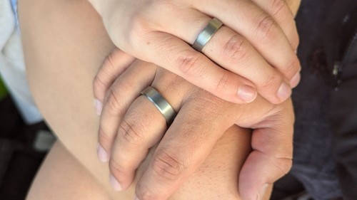 Titan partner ringe - partner, schmuck