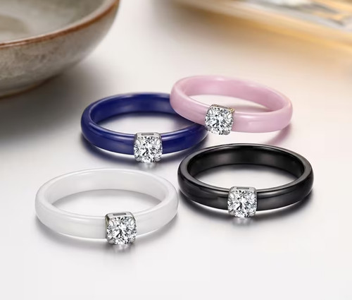 Keramik fingerring - keramik,