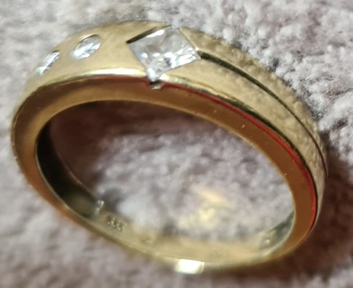 Fingerring 333 gold - fingerring,