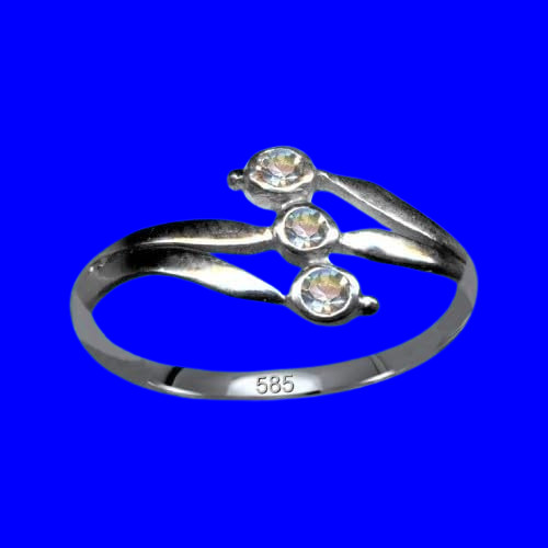 Fingerring jugendstil art echt - fingerring,