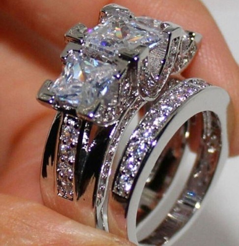 Ing damen doppelring double - ing,