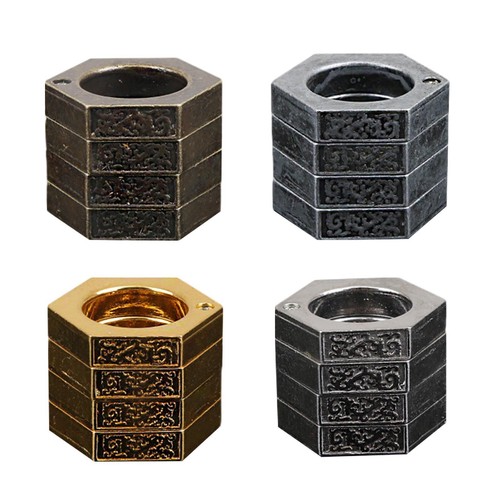 Geometrischer sechseckring - geometrischer,