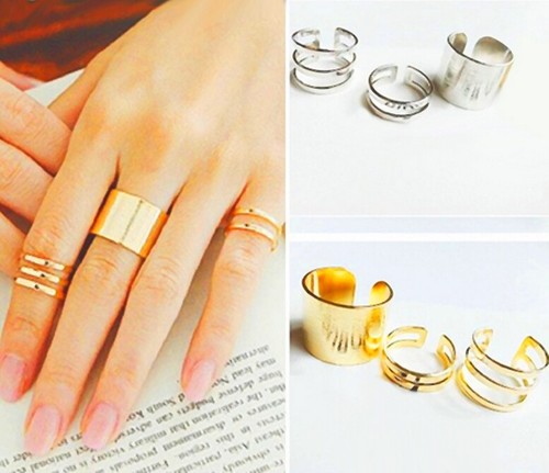 Set stück midi ringe - set:,