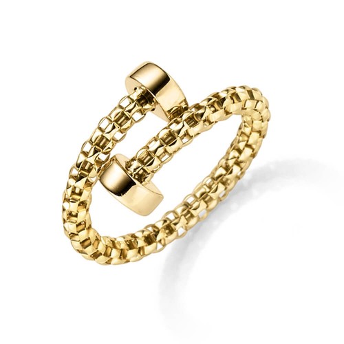 Ring fingerring aus 585 gold - fingerring,