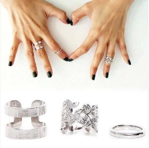 Ring set drei ringe - set,