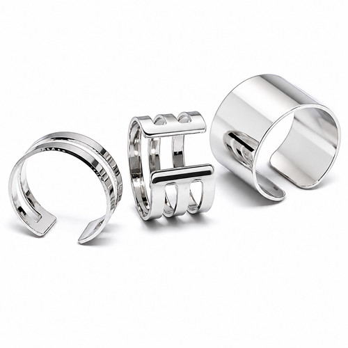 Ring set stack silber - set,